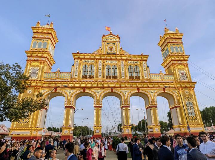 Feria de Abril Portada abends