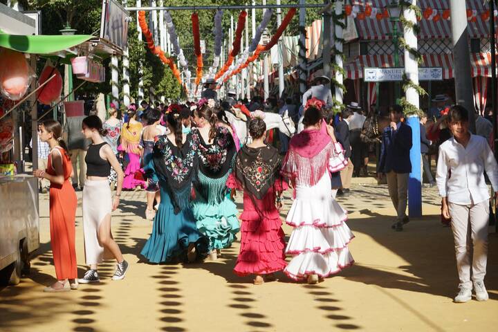 Feria Sevilla Flamencokleider