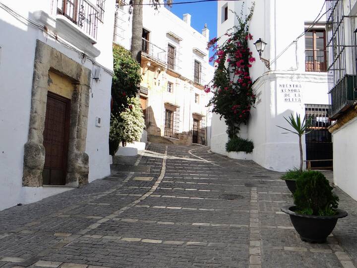Weiße Dörfer Andalusien Herbst