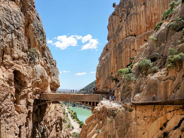 Wandern Caminito del Rey Kinder