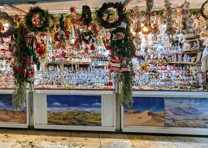 Málaga Weihnachtsmarkt