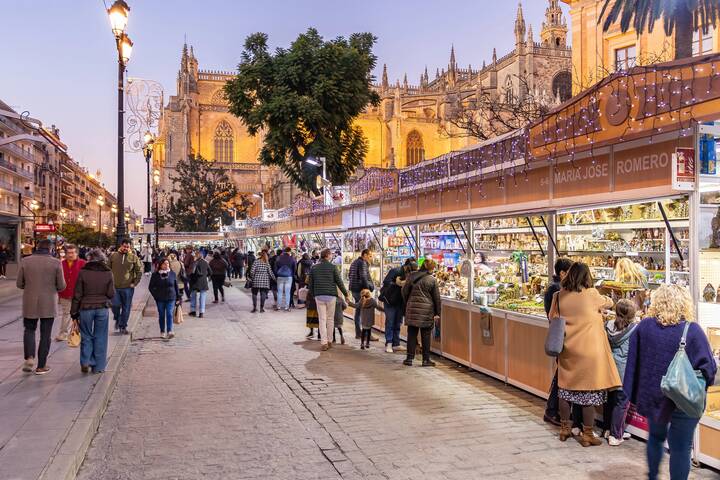 Sevilla Weihnachtsmarkt