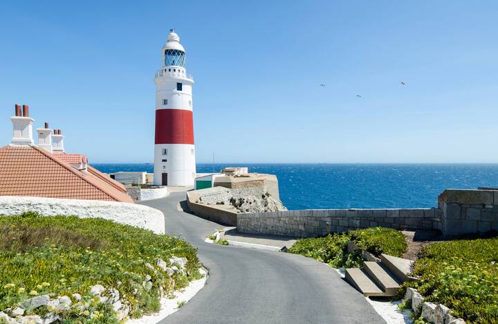 Gibraltar Leuchtturm Europa Point