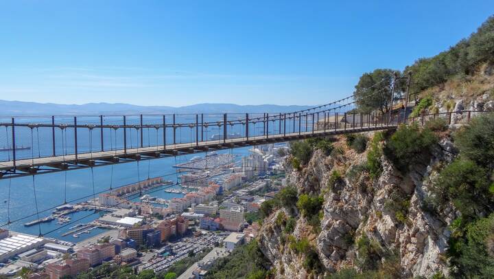 Gibraltar Windsor Suspension Bridge