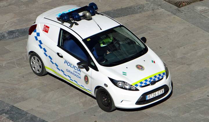 Polizei Auto Spanien