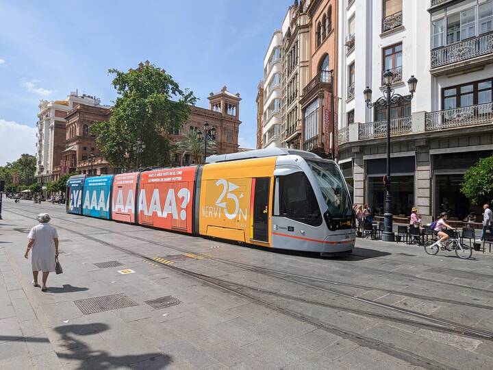 Sevilla Straßenbahn